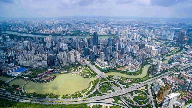 thành phố Quế Lâm hiện đại 