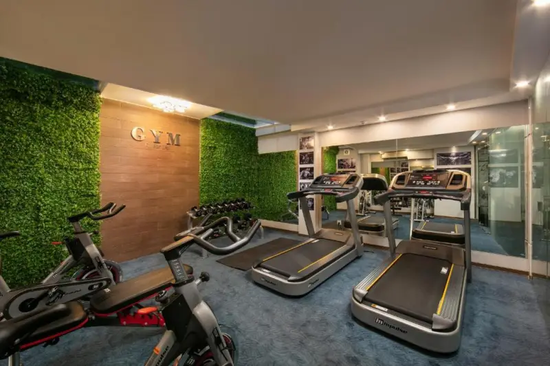 gym tại Shining Central Hotel & Spa
