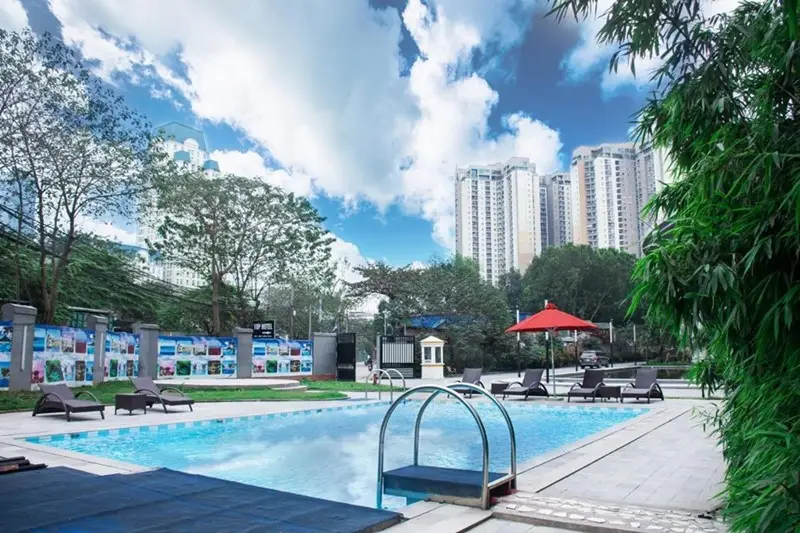 Top Hotel - bể bơi