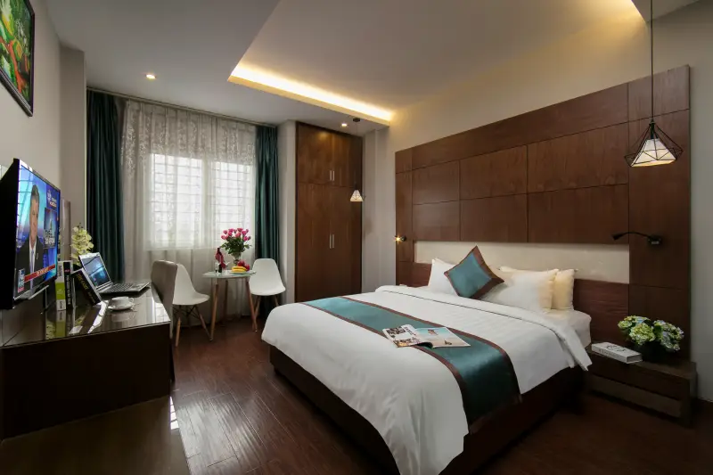 Bonne Nuit Hotel & Spa Hanoi phòng deluxe window