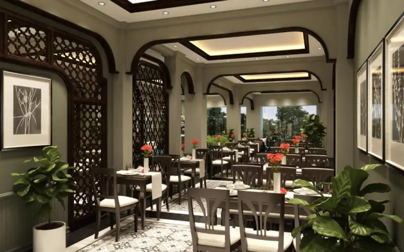 nhà hàng tại Bonne Nuit Hotel & Spa Hanoi