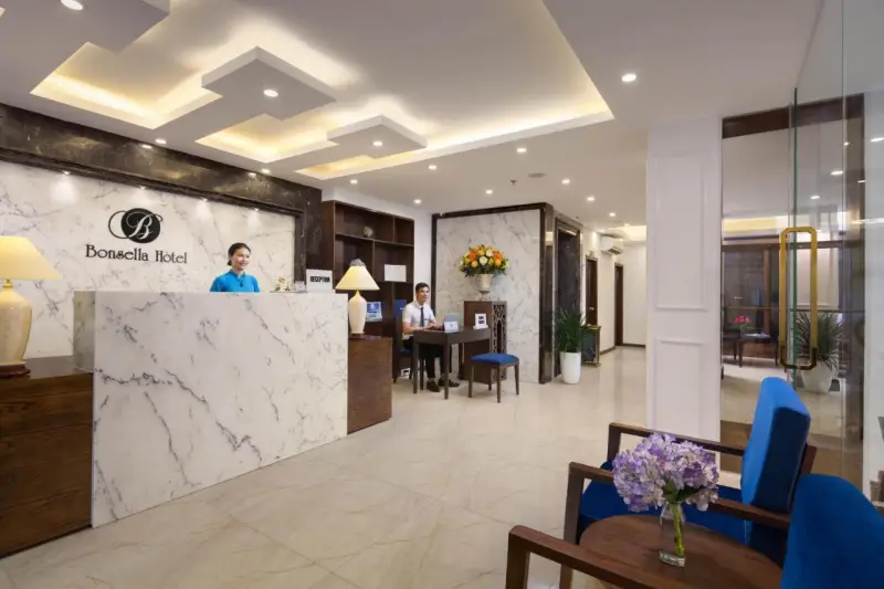 Bonsella Hotel lễ tân