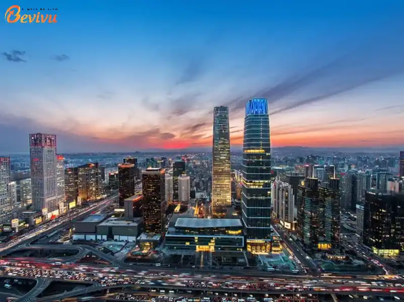 Quang cảnh China World Mall Quang cảnh China World Mall là trung tâm thương mại lớn và nổi tiếng tại Bắc Kinh