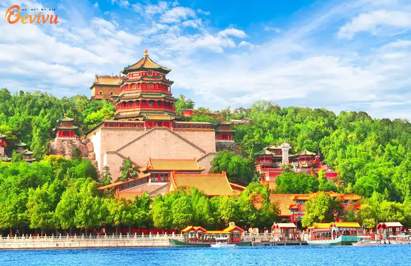 Quang cảnh bên ngoài Di Hòa Viên Di Hòa Viên - Di sản văn hóa thế giới