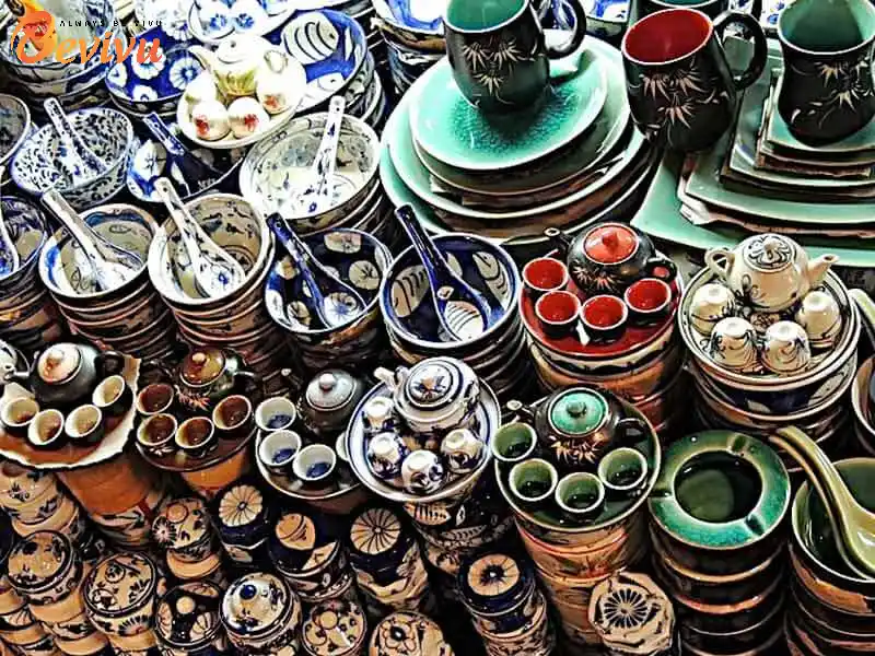 Đồ gốm sứ Đồ gốm sứ du lịch Phượng Hoàng Cổ Trấn