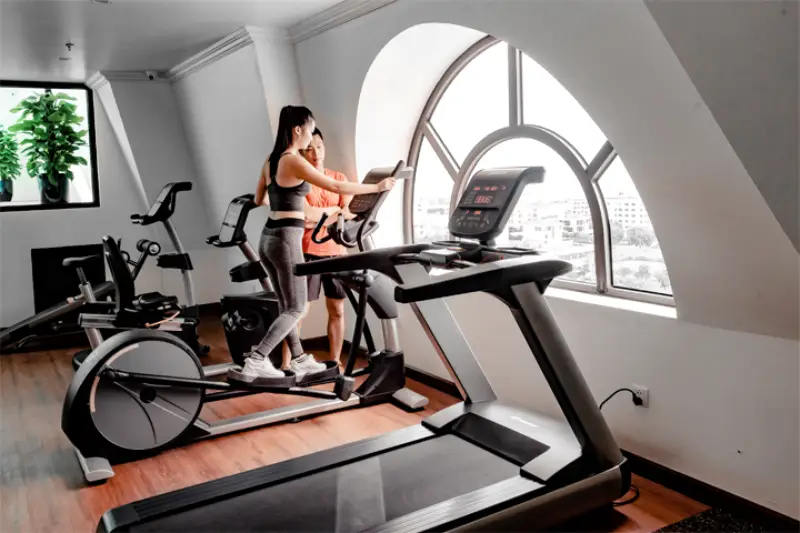 gym tại Dragon Legend Hotel