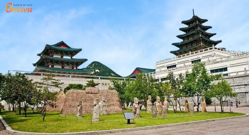 Bảo tàng Quốc gia Hàn Quốc rộng lớn Du lịch Hàn Quốc tham quan Bảo tàng Quốc gia Hàn Quốc