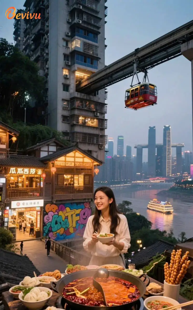 Một Trùng Khánh vừa cổ kính, vừa hiện đại qua từng khung hình du lịch tour trung quốc trùng khánh