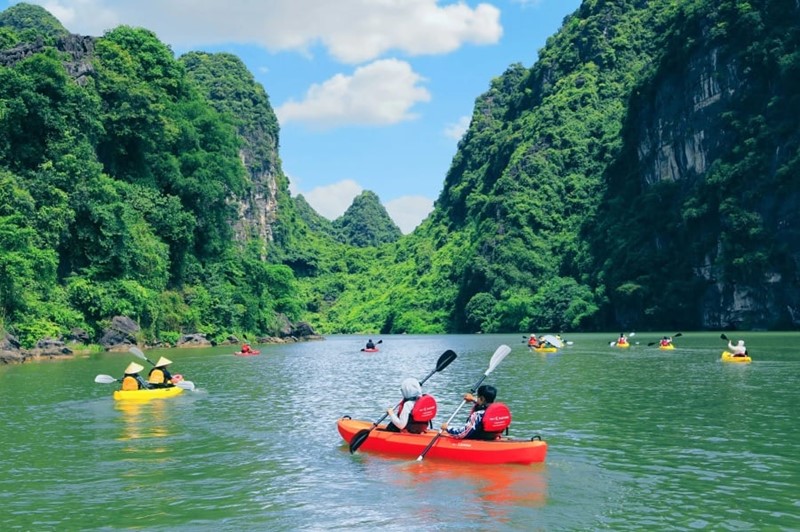 kayaking