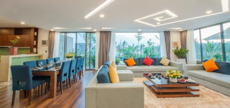 Kinh nghiệm đi Flamingo Đại Lải với nội thất bên trong tiện nghi