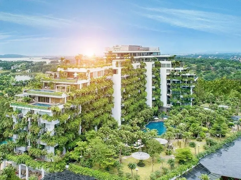 Flamingo Đại Lải trông như một khu rừng