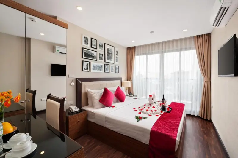 Golden Moon Suite Hotel phòng deluxe