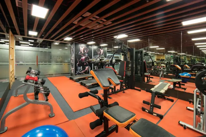 Grandiose Hotel & Spa gym
