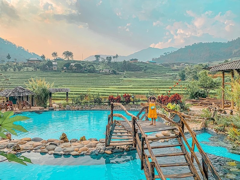 suối khoáng trạm tấu yên bái độc lạ
