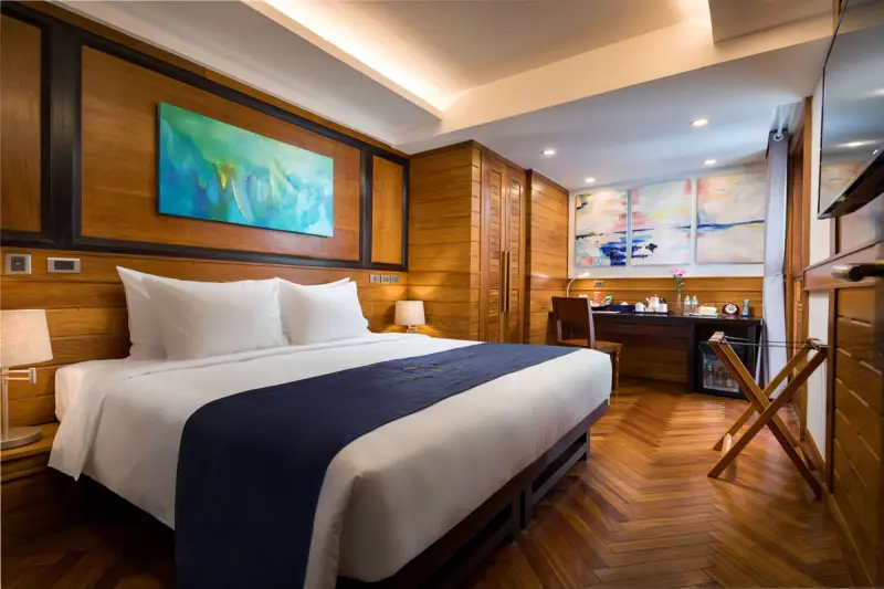 Hai Bay Hotel & Restaurant phòng deluxe