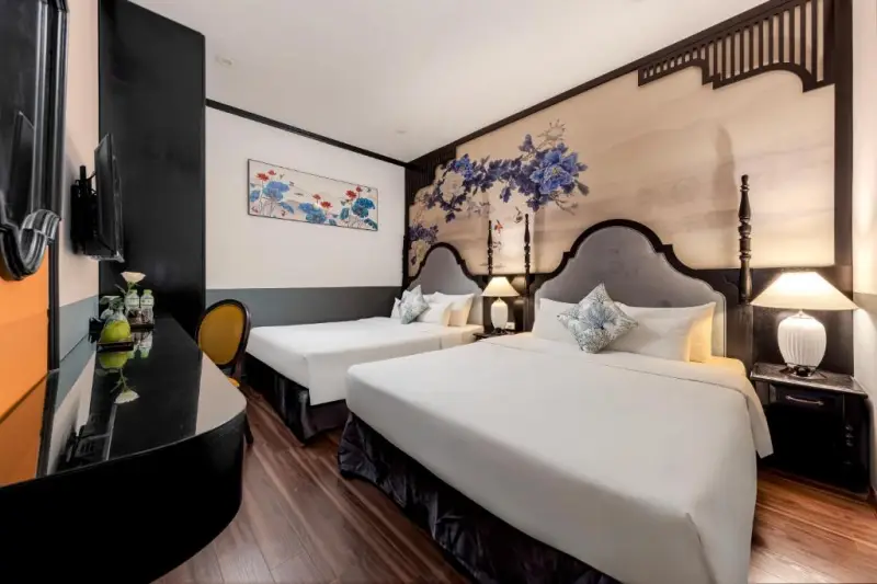 phòng superior family tại Hanoi Elpis Hotel & Spa