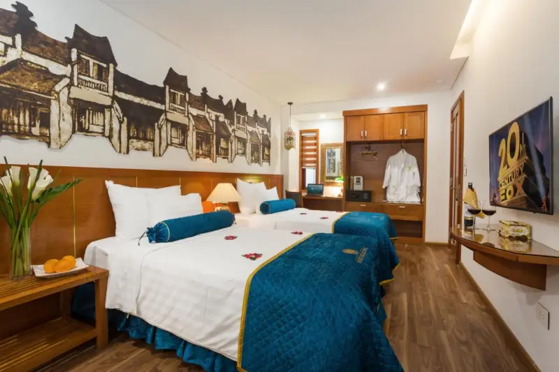 Hanoi Golden Holiday Hotel phòng deluxe family