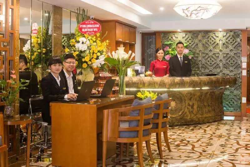 Hanoi Golden Holiday Hotel - lễ tân