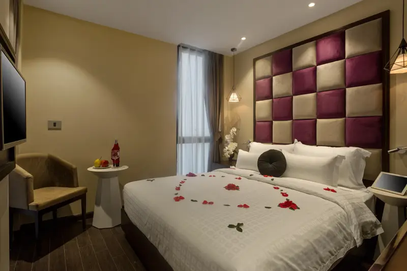 Hanoi La Storia Hotel Deluxe double Room