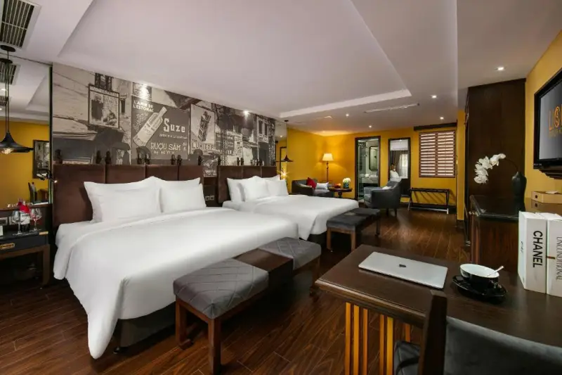 Hanoi Lion Boutique Hotel & Spa phòng famly