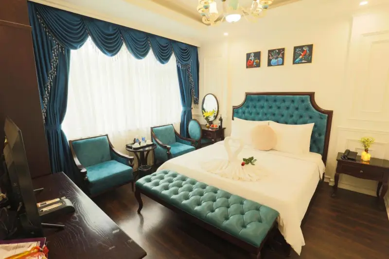 Hoàng Gia Xa La Boutique Hotel Phòng Deluxe