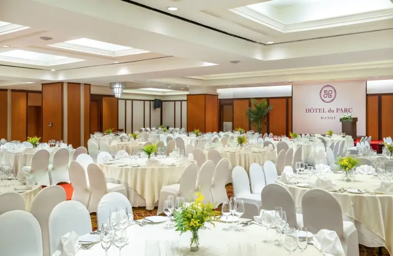 Hôtel du Parc Hanoï phòng tiệc