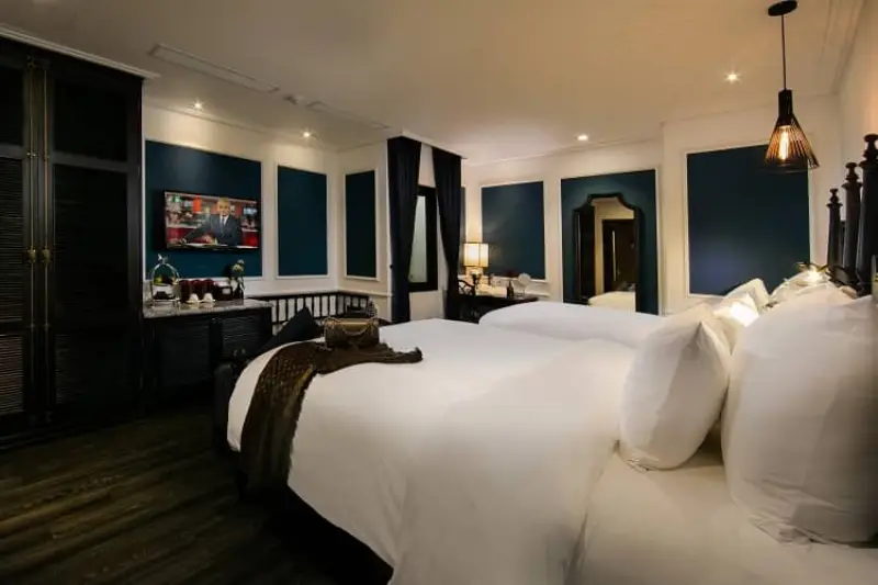 JM Marvel Hotel & Spa phòng deluxe