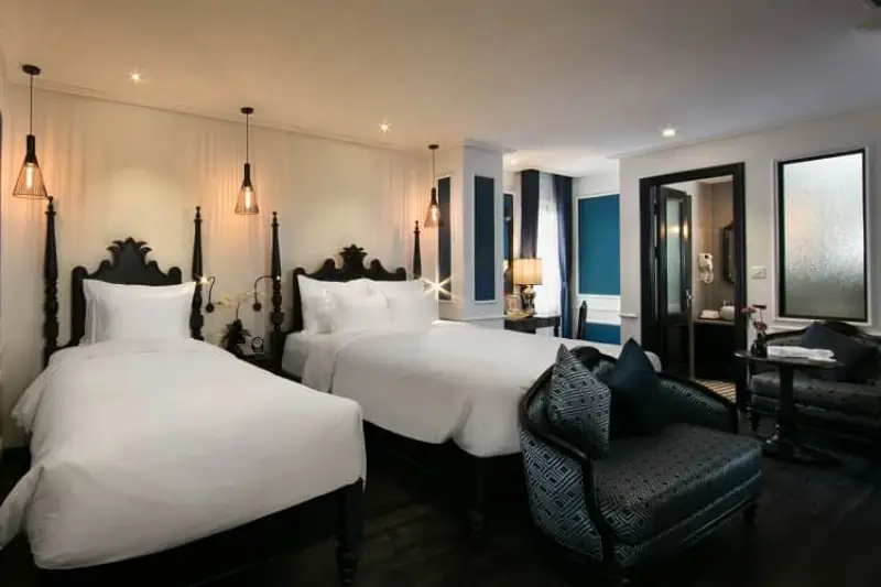 JM Marvel Hotel & Spa phòng family suite
