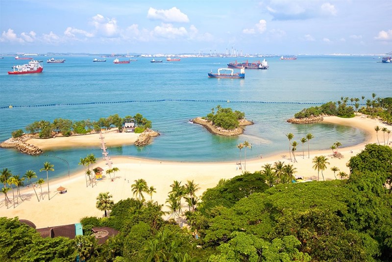 Sentosa là điểm đến nổi danh ở đảo quốc Sư tử