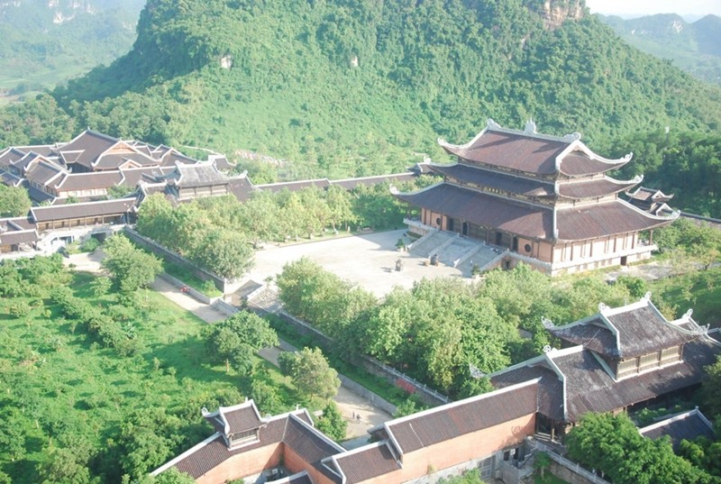 chùa bái đính là quần thể chùa rộng lớn