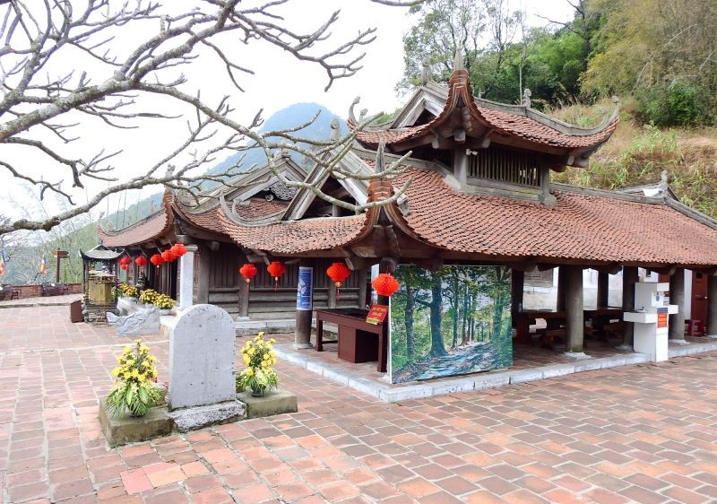 Chùa Yên Tử được xây dựng từ lâu đời