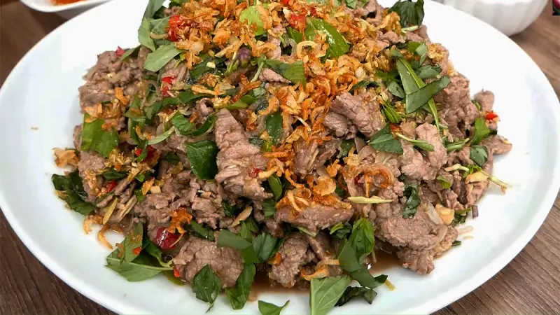 Thịt bò tái chanh Thịt bò tái chanh Sapa
