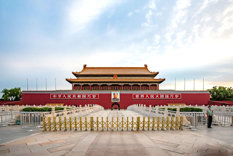 Quảng Trường Thiên An Môn là biểu tượng của Bắc Kinh