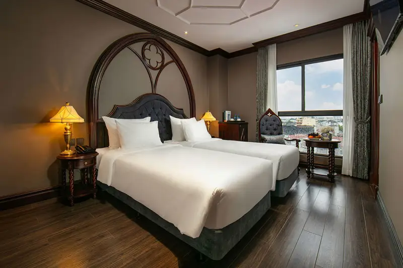 Le Chanvre Hanoi Hotel & Spa phòng deluxe