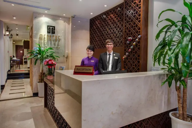 Mercury Central Hotel Hanoi - lế tân 24h