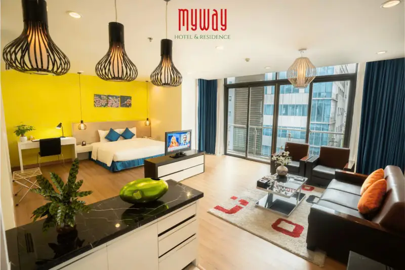 My Way Hotel & Residence Ha Noi Căn hộ Studio