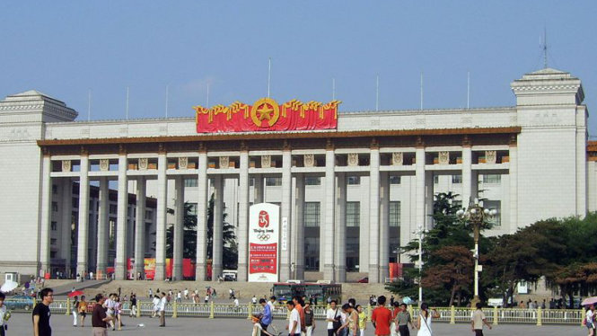 Bảo Tàng Quốc Gia Trung Quốc thu hút nhiều khách