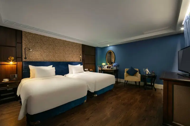 phòng deluxe tại O'Gallery Premier Hotel & Spa 