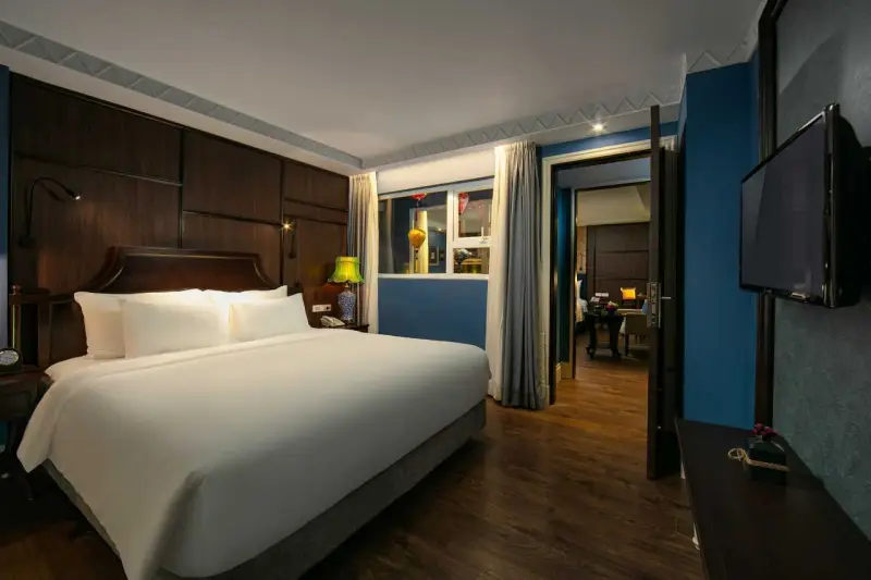phòng deluxe conneting tại O'Gallery Premier Hotel & Spa 