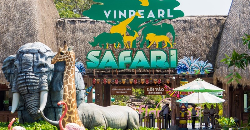 Vinpearl Safari là nơi yêu thích của các bạn nhỏ