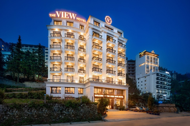 The View Sapa Hotel là nơi nghỉ dưỡng đẹp có vị trí ở trung tâm Sa pa