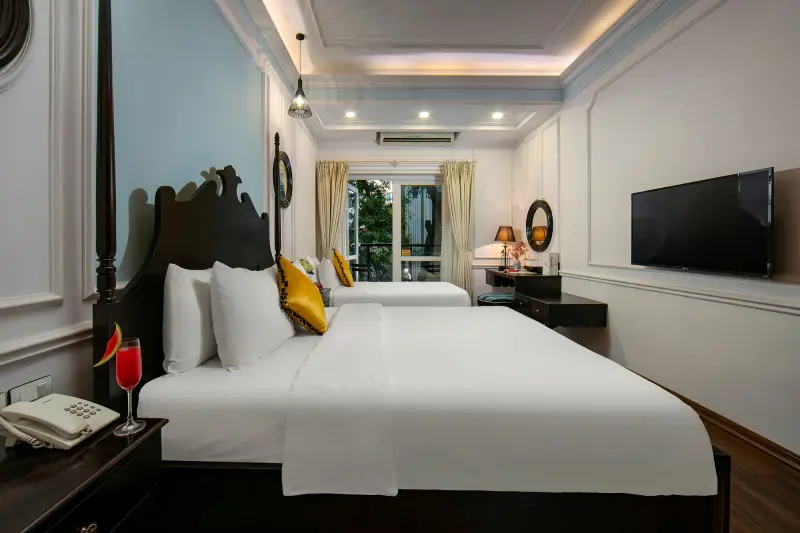 San Hanoi Hotel phòng deluxe