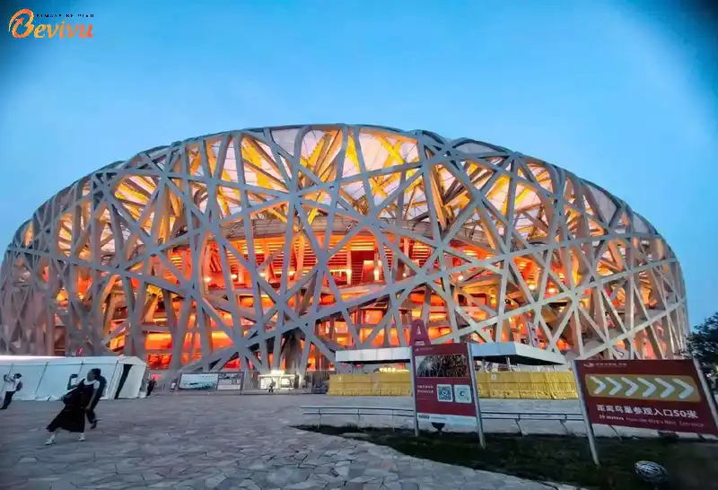 Quang cảnh tại Sân vận động Olympic Bắc Kinh Sân vận động Olympic Bắc Kinh Trung Quốc