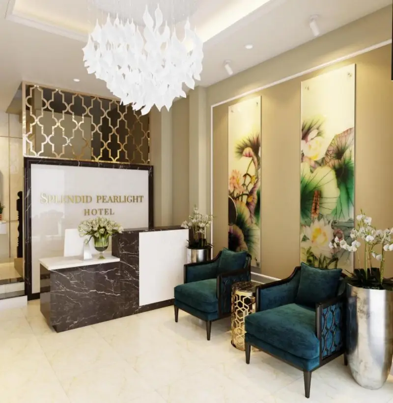 Splendid Pearlight Hanoi lễ tân