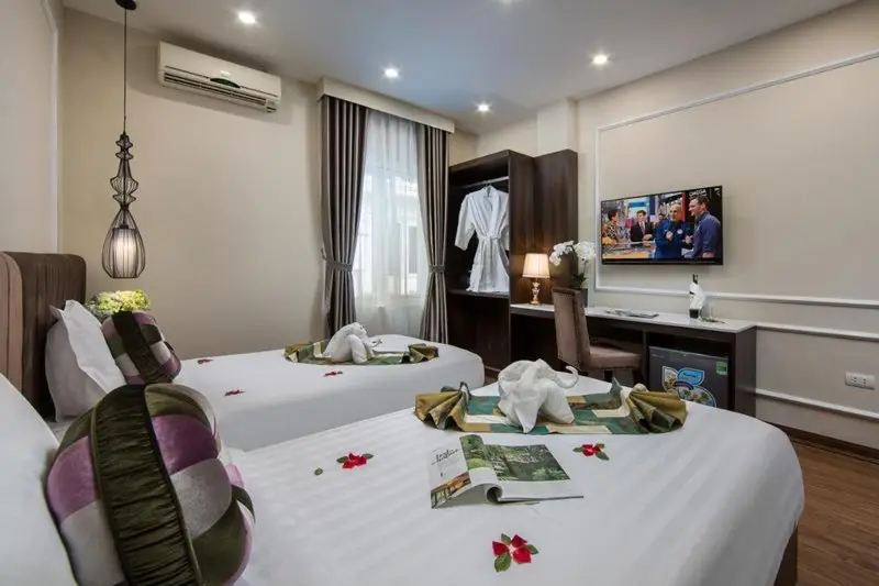 Splendid Pearlight Hanoi phòng giường đơn