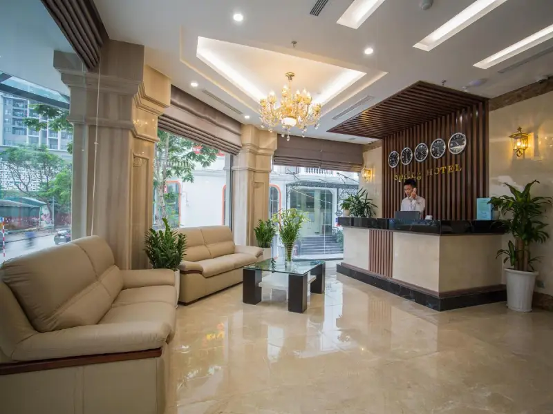 Spring Hotel Hanoi - lễ tân