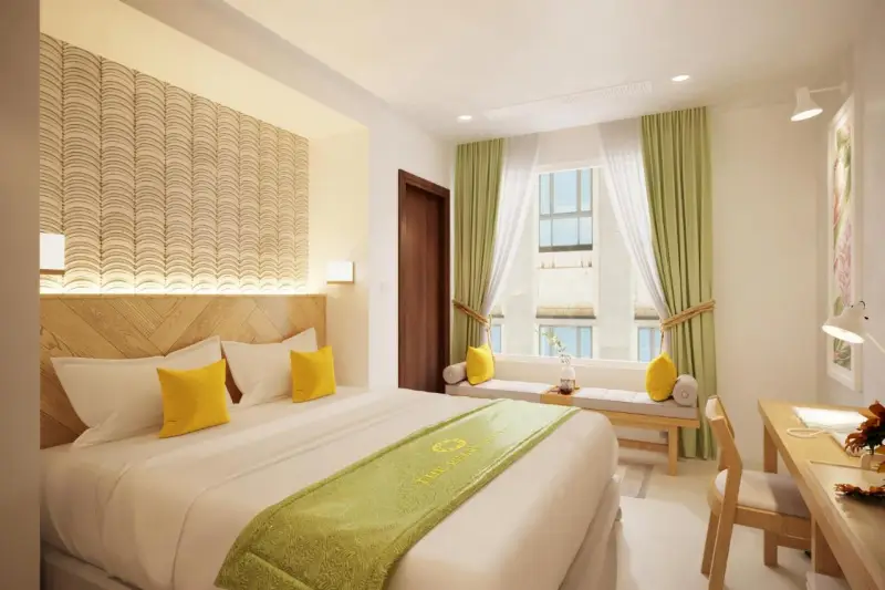 The Pearl Hotel phòng deluxe