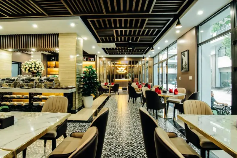 nhà hàng tại Topone Halong Hotel