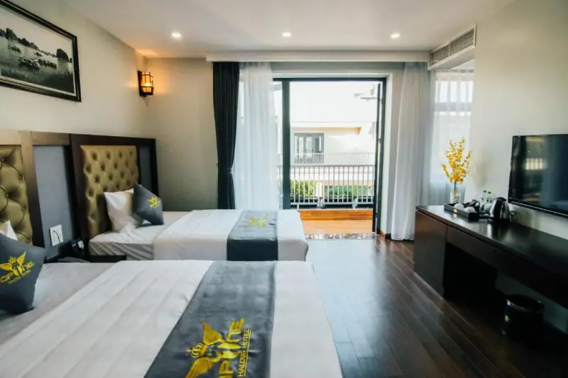 phòng family tại Topone Halong Hotel 