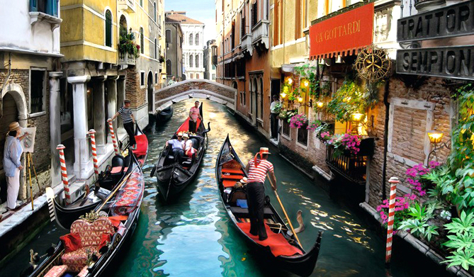 Những điều cần biết khi đi gondola ở Venice 